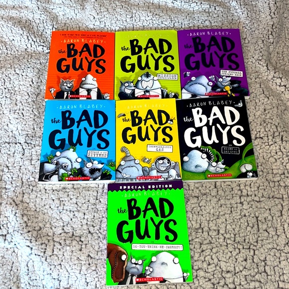 The books “The Bad Guys” by author Aaron Blabey - Picture 1 of 3
